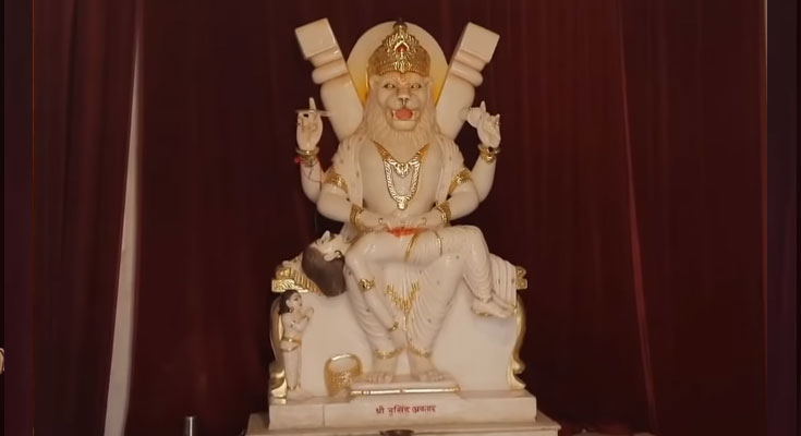 श्री नरसिंह अवतार 24 avata mandir Indore